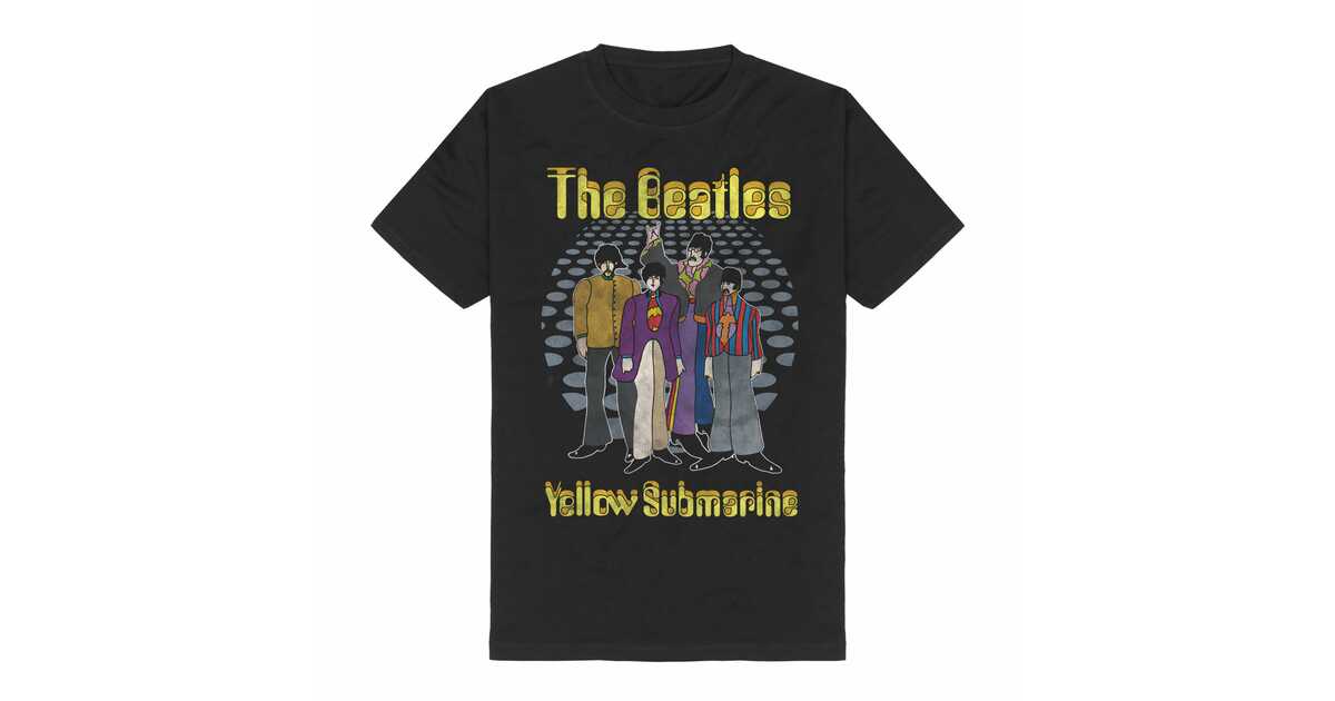 KOSZULKA THE BEATLES - YELLOW SUBMARINE GROOVY DOTS - kup w Muzyka