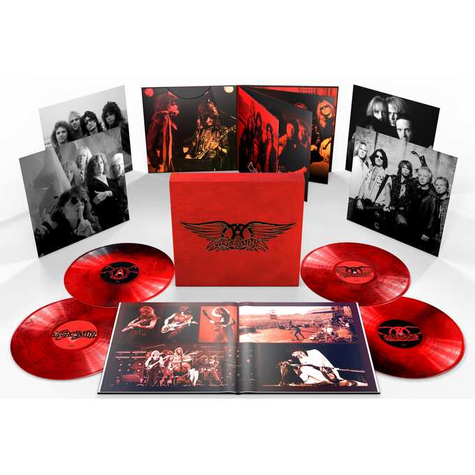 Aerosmith: Greatest Hits Super Deluxe 4LP Colour