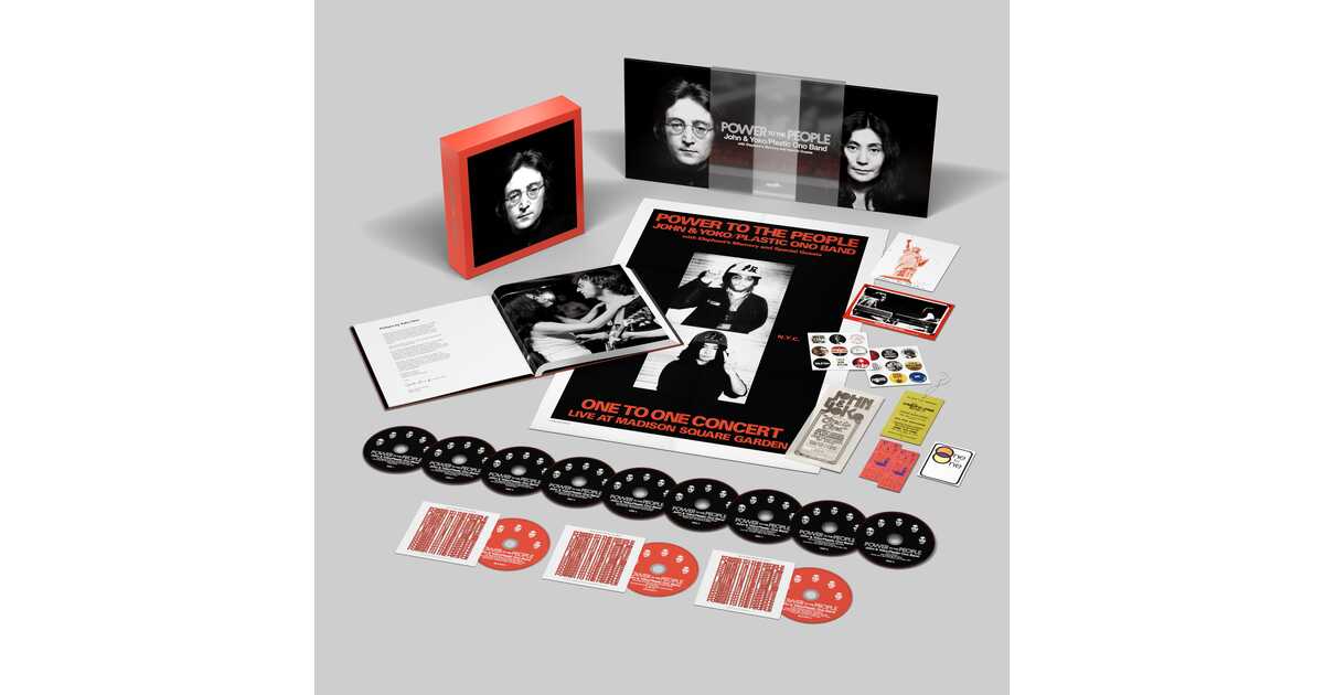 John Lennon & Yoko Ono: Power to the People 9CD + 3 Blu-ray