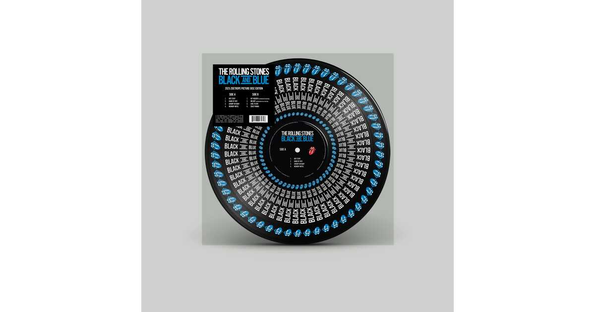 Rolling Stones: Black And Blue 1LP (Zoetrope)