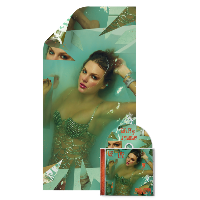 The Life of a Showgirl US 限定 Deluxe CD Taylor Swift: The Life Of A Showgirl CD With Poster