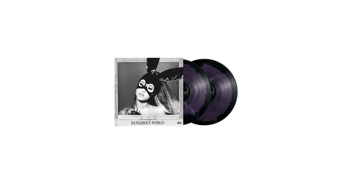 Ariana Grande: dangerous woman 2lp (purple & black swirl)