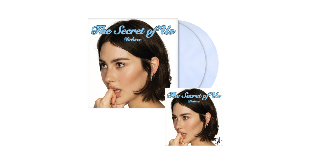 Gracie Abrams: The Secret Of Us Deluxe Standard Pearl Opaque White