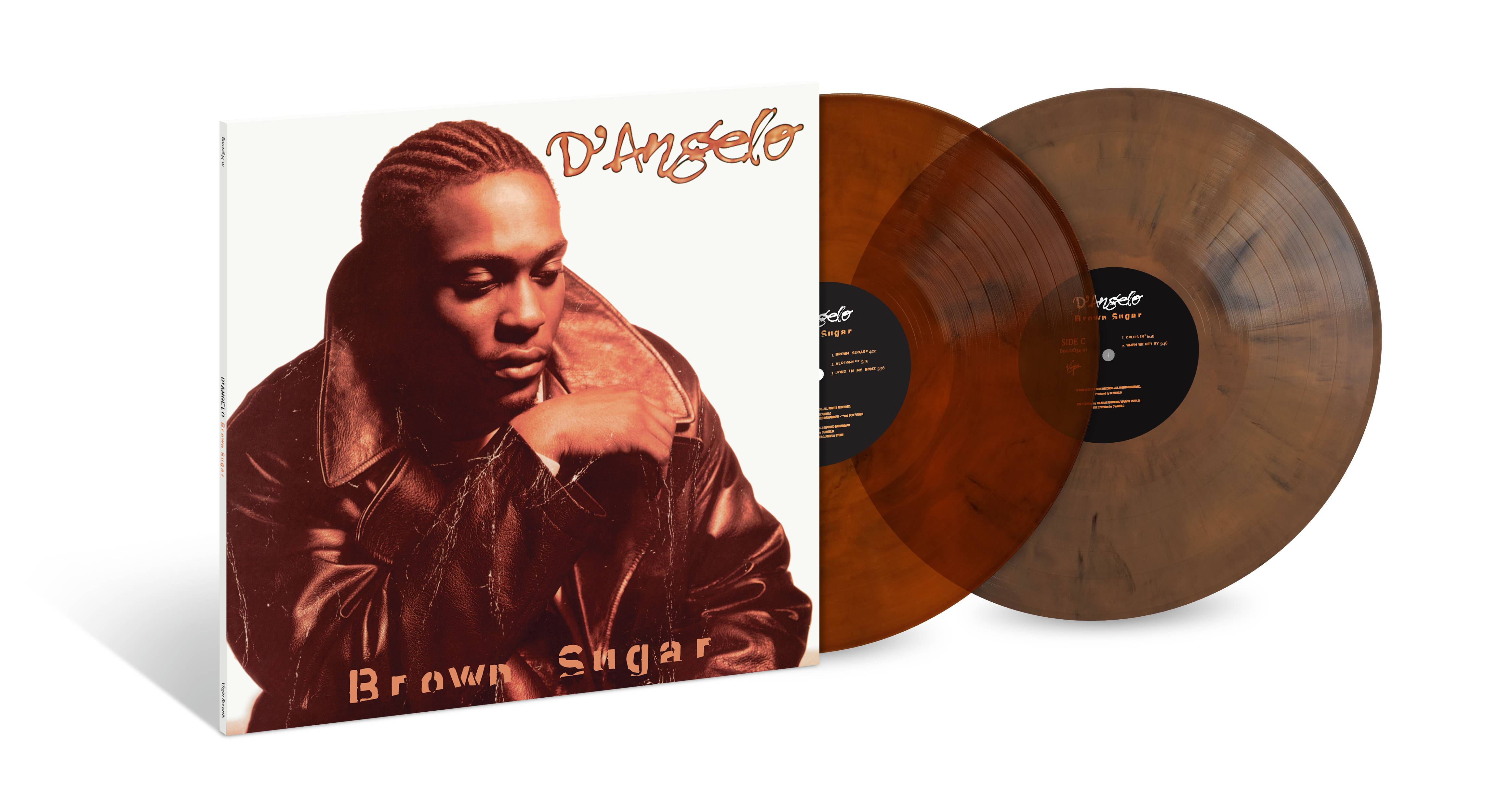 新品 D'Angeloディアンジェロ / BROWN SUGAR LPレコード D'Angelo: Brown Sugar (2LP) (Honey Sugar and Burnt Sugar Vinyl)