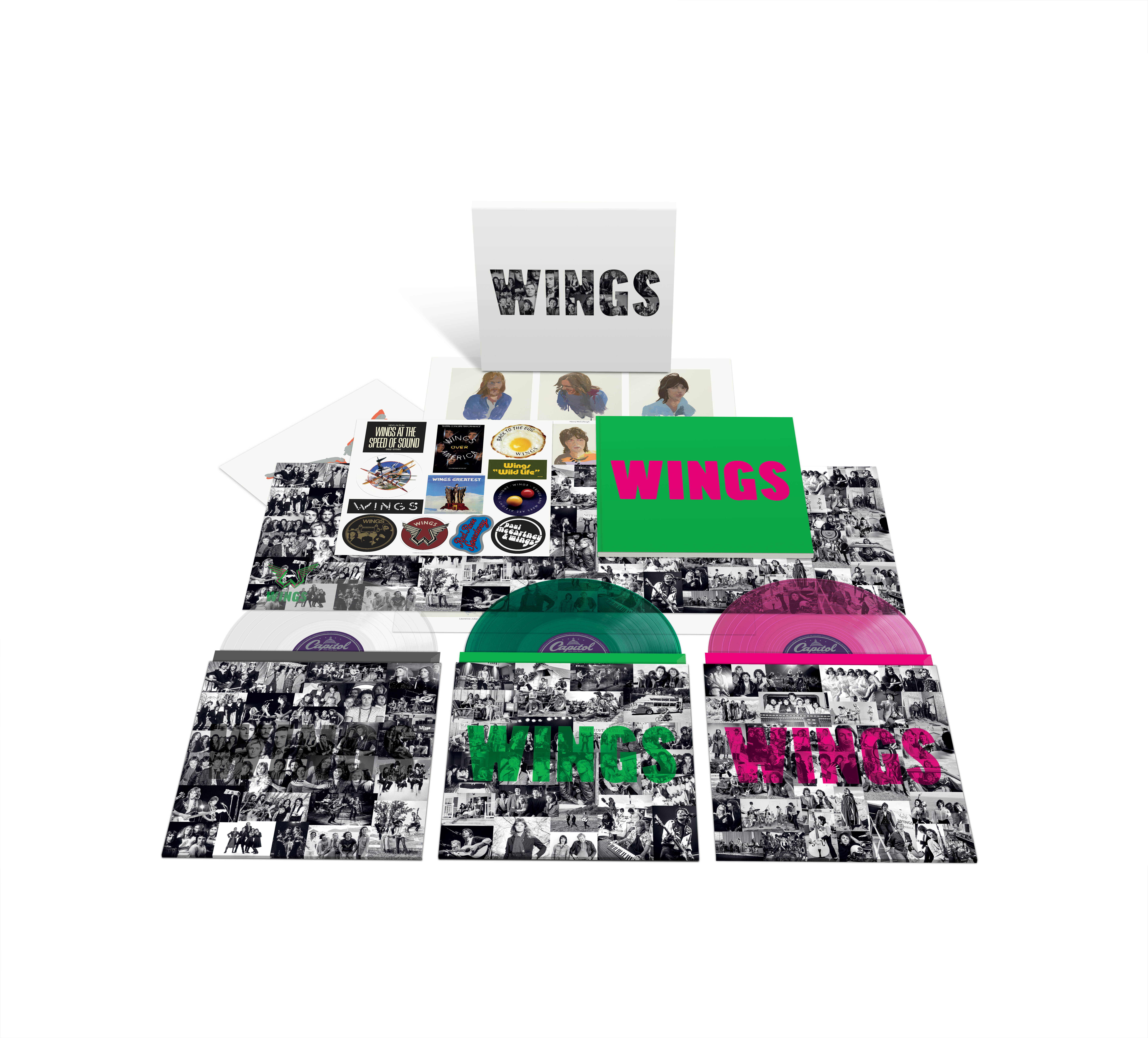 洋楽 Paul McCartney Wings from the Wings 3 LP Paul Mccartney & Wings: WINGS - 3LP Limited Edition Colour