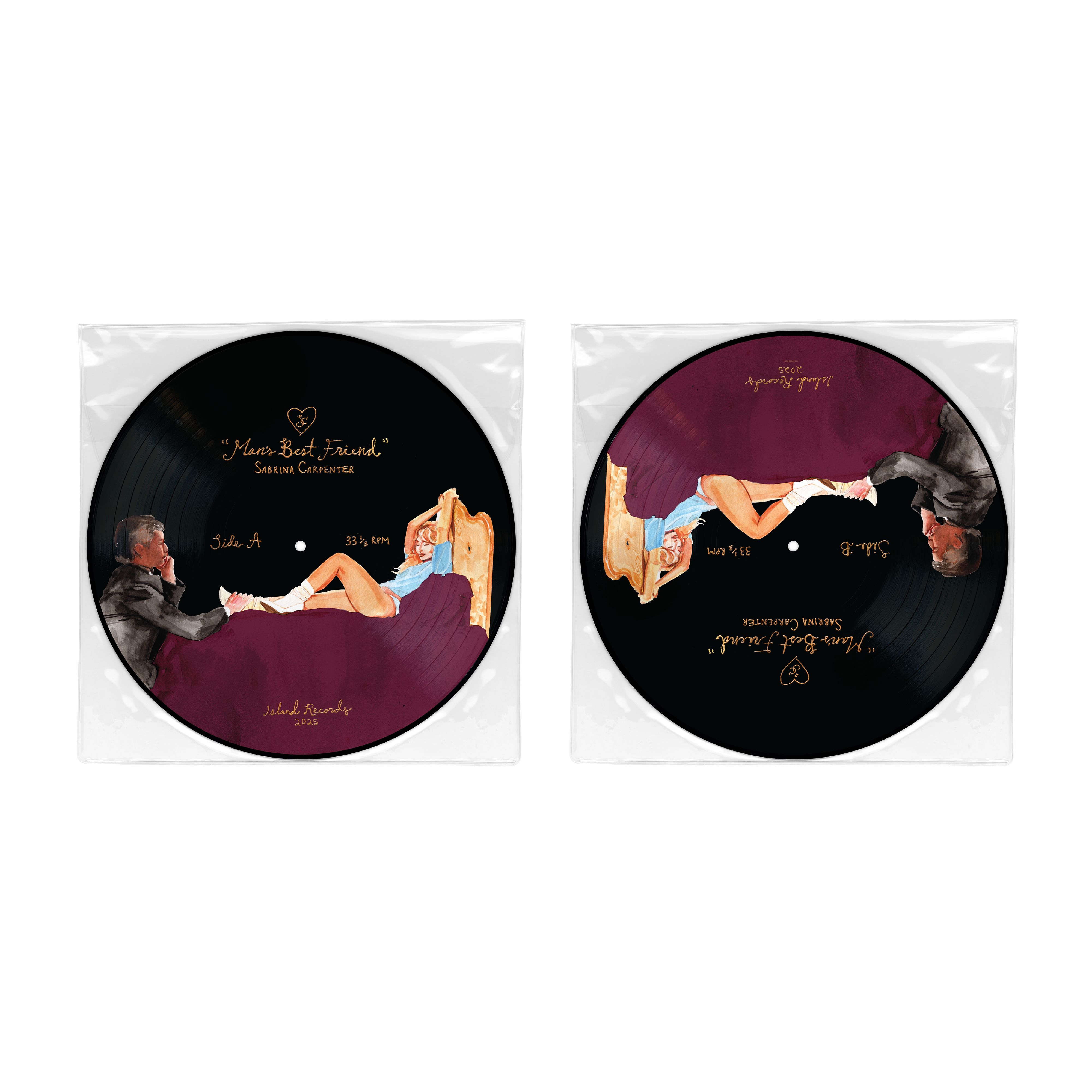 Espresso Man’s Best Friend Vinyl Sabrina Carpenter: Man's Best Friend Picture Disc