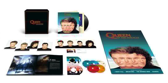 激レアUKオリジナル！QUEEN THE MIRACLE QUEEN / THE MIRACLE-EXPANDED COLLECTOR'S-BLUE (2CD+DVD