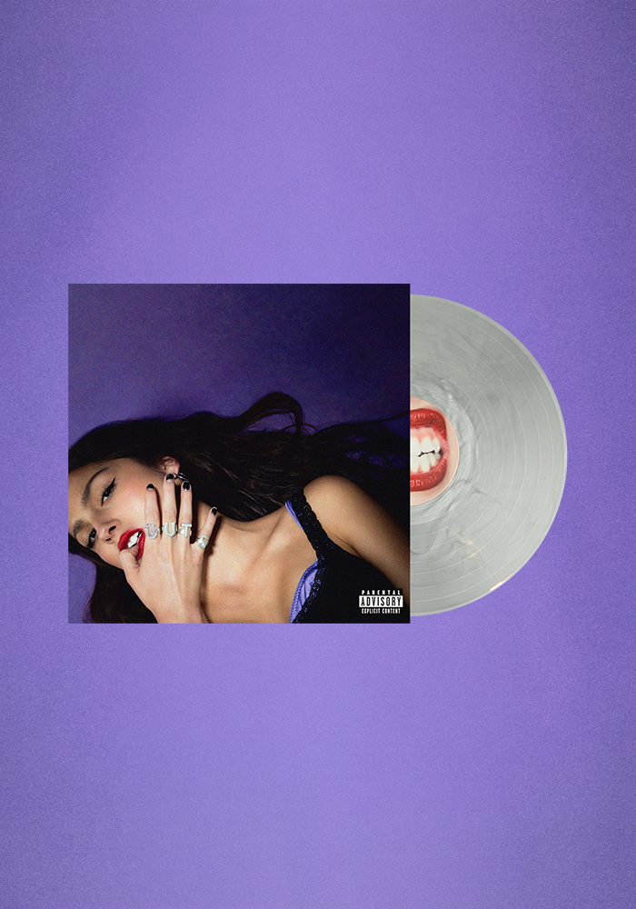 Olivia Rodrigo: Guts marbled silver vinyl