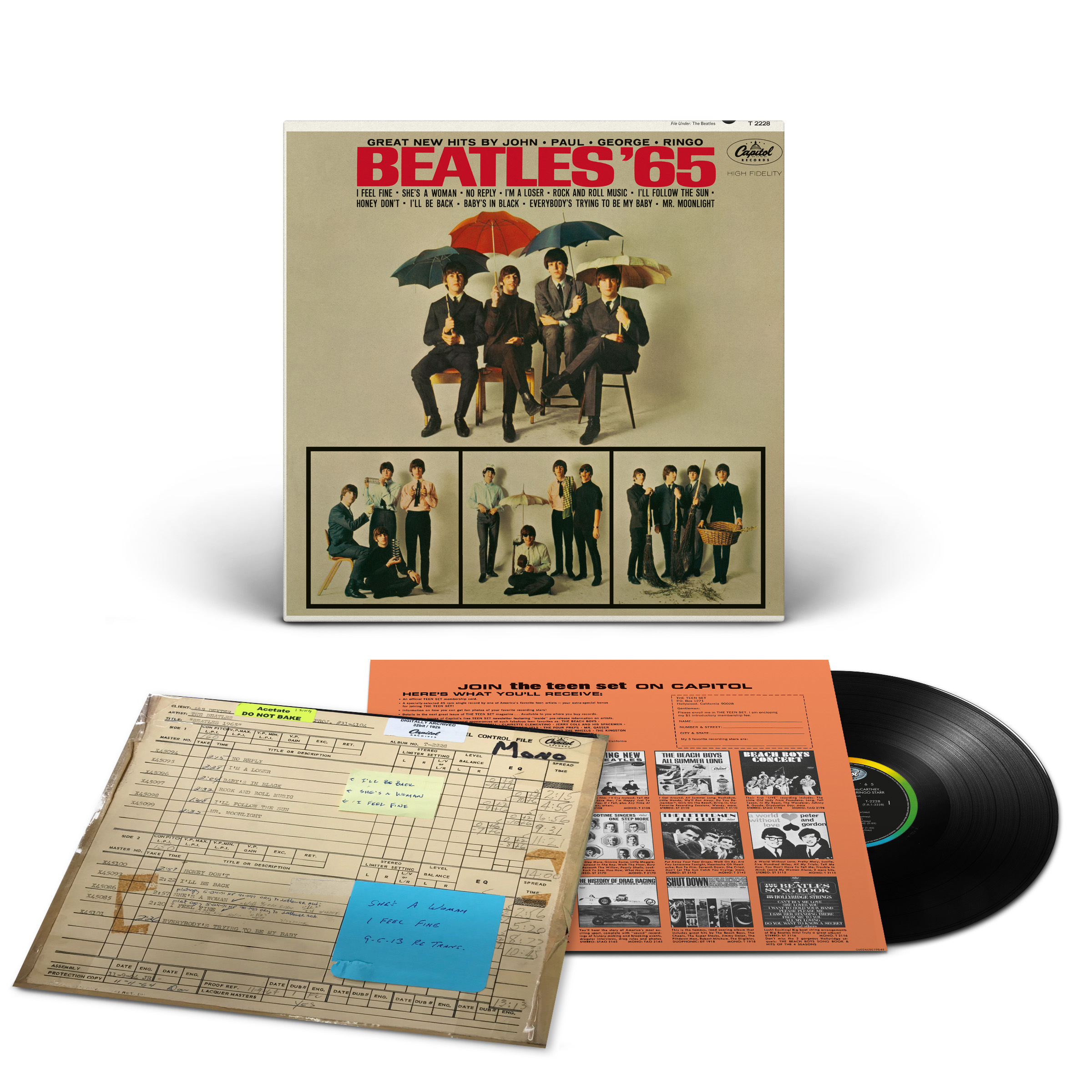 US盤/BEATLES'65 The Beatles: Beatles '65 Vinyl
